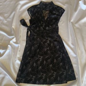 Banana Republic Wrap Dress with Cap Sleves, Size 6